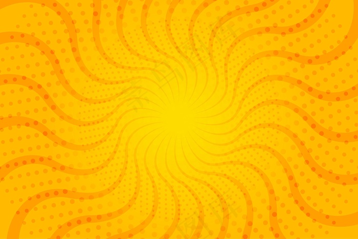 抽象半色调背景波浪阳光eps,ai矢量模版下载