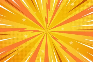 平面漫画风格背景