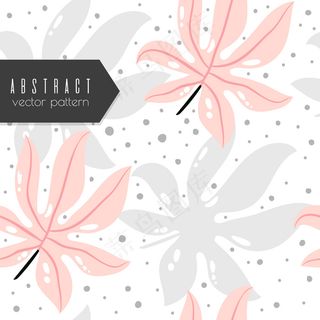 背景热带矢量-抽象无缝模式