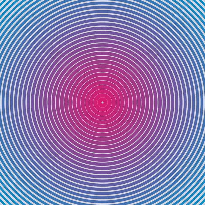 催眠的几何图案。创意优雅的风格插画eps,ai矢量模版下载