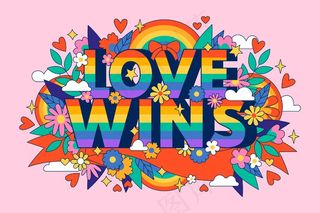 骄傲日字样背景