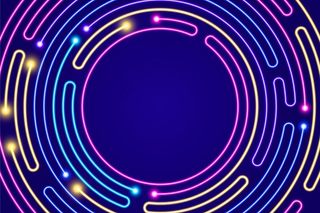 抽象霓虹灯背景