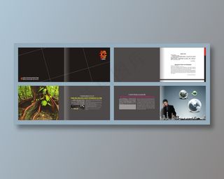 创意企业文化画册设计模板