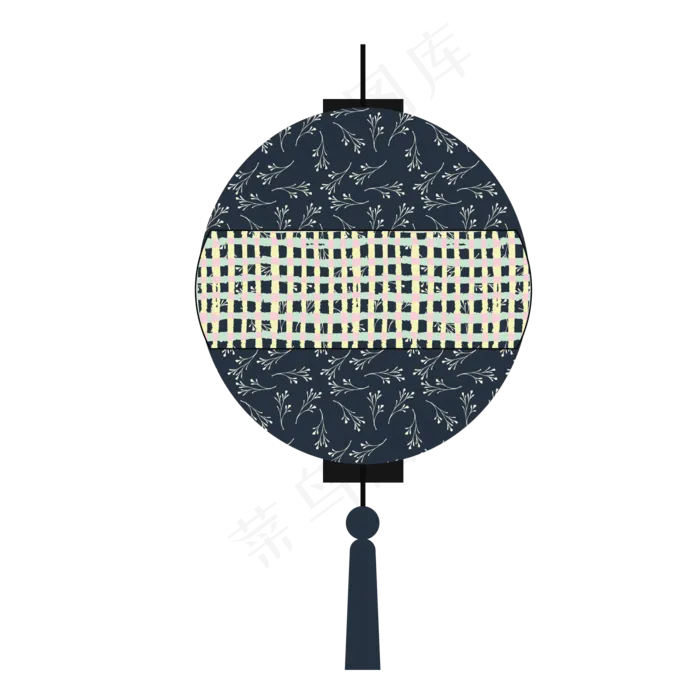 扁平化中秋灯笼可商用元素ai矢量模版下载