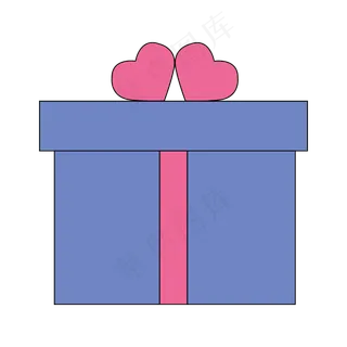 彩色情人节礼物图标