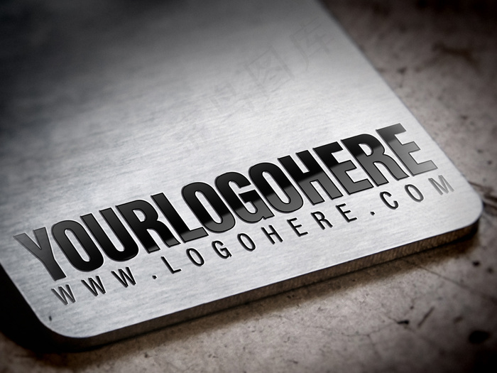 logo样机标志样机智能贴图