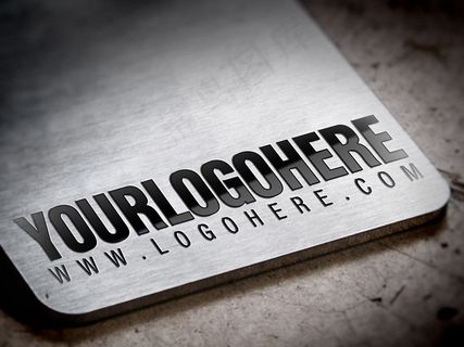 logo样机标志样机智能贴图