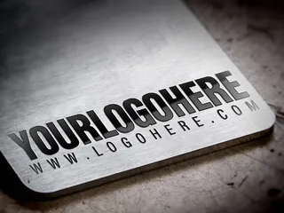 logo样机标志样机智能贴图