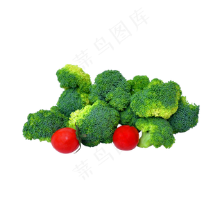 西蓝花和圣女果