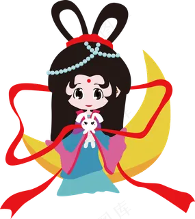 嫦娥奔月玉兔中秋