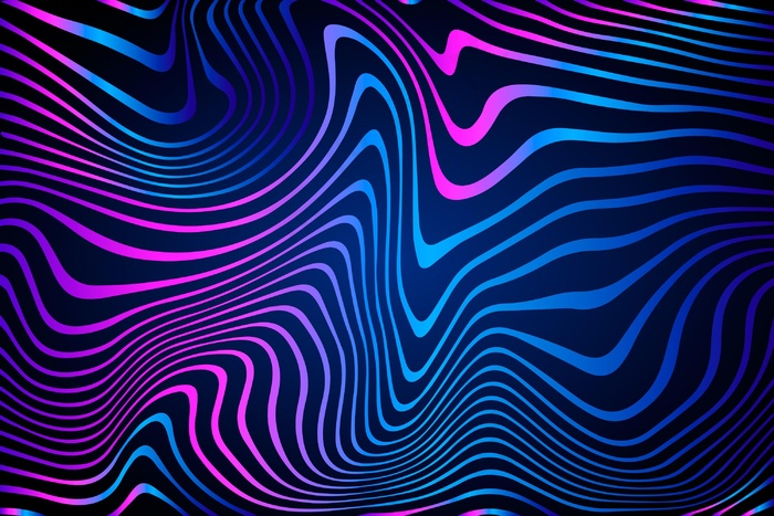 迷幻性视错觉背景eps,ai矢量模版下载