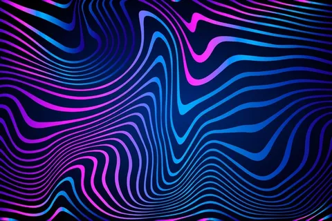 迷幻性视错觉背景