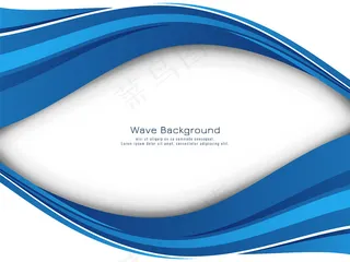 优雅的现代蓝波