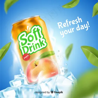 软饮料广告