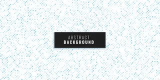 抽象的白色背景和蓝色圆点纹理