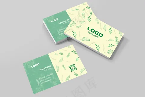 时尚大气创意名片设计