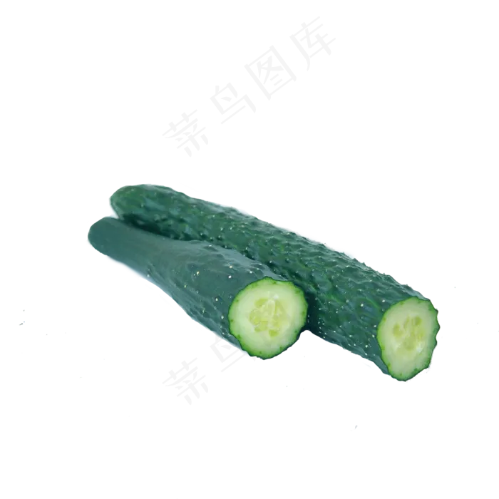 掰开的黄瓜(2000X2000(DPI:300))