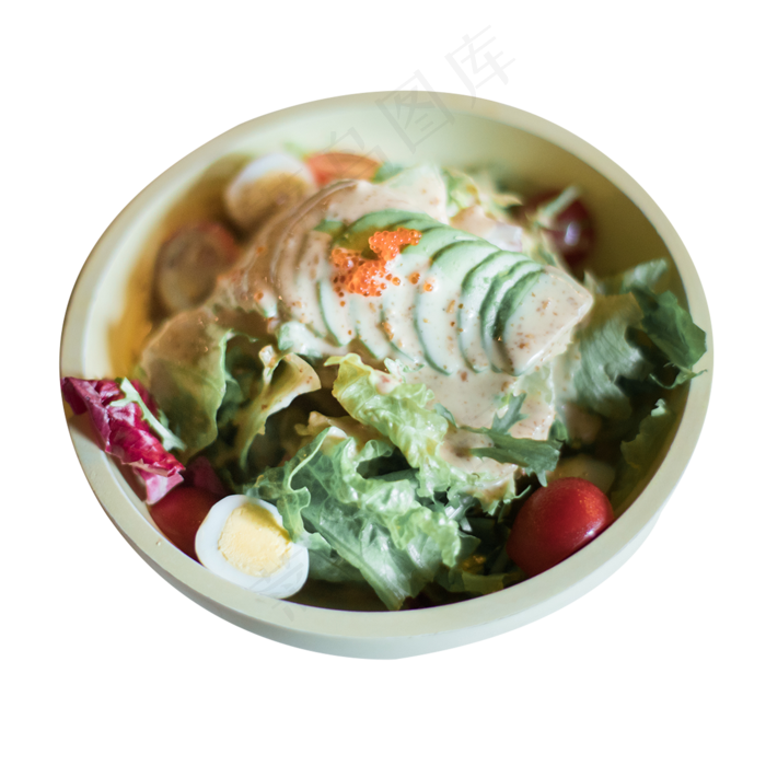蔬菜沙拉食物