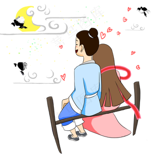 七夕牛郎织女天涯共此时