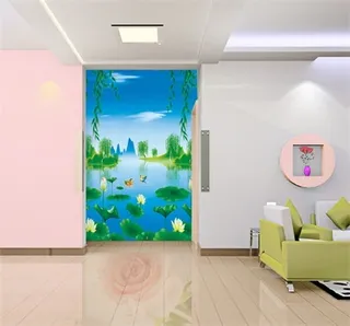 电视墙背景画效果图片