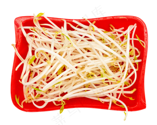 一盘绿豆芽