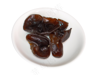 木耳蔬菜白色餐具