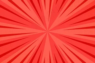 红色抽象半色调背景