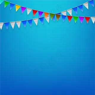 五彩纸屑生日快乐