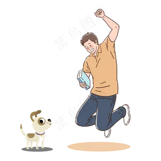 国庆节学生放长假开心跳起