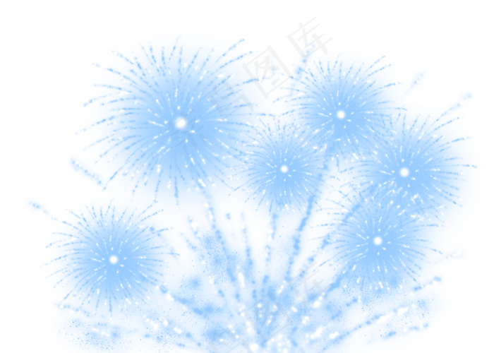 新年绚烂烟火(2800X2000(DPI:300))psd模版下载