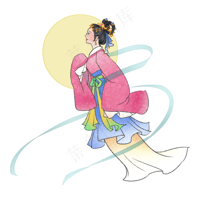 嫦娥奔月中秋八月十五