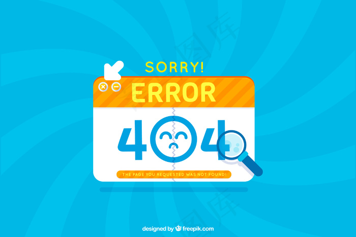 现代404错误概念eps,ai矢量模版下载