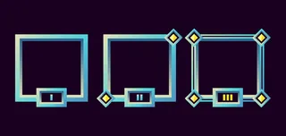 奇幻游戏ui边框