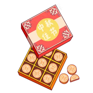 中秋佳节月饼礼盒