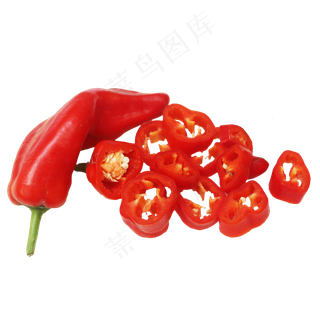 红辣椒圈蔬菜