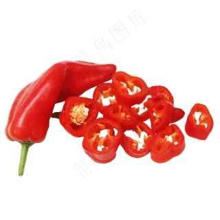 红辣椒圈蔬菜