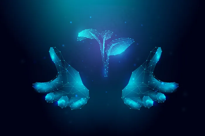 用科技理念拯救自然eps,ai矢量模版下载