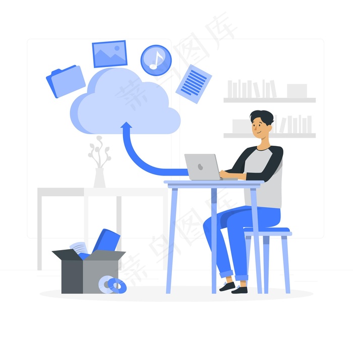 上传概念图eps,ai矢量模版下载
