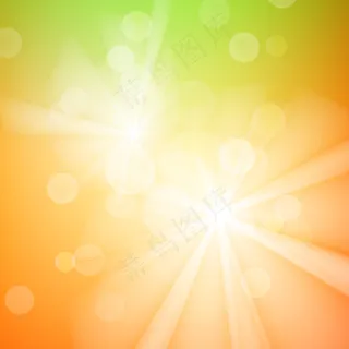 抽象的波基在模糊的背景上闪闪发光