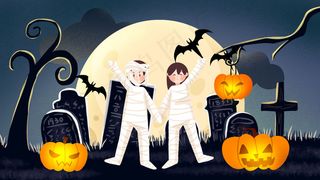 万圣节万圣夜化妆舞会僵尸角色扮演