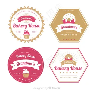 面包店标志系列