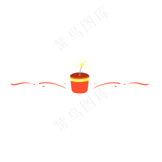 新年春节炮竹分割线