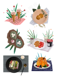 美食冰激凌  美食冰激凌
