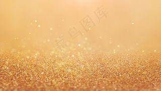 2020年新年。博克背景。灯光抽象。圣诞快乐背景。金光闪闪。散焦粒子。金色。地板