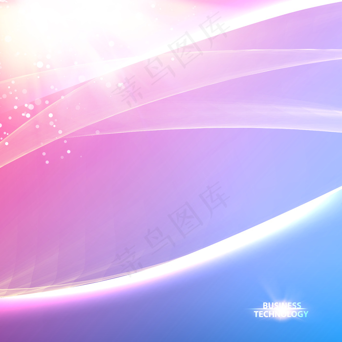 抽象蓝色灯光背景。