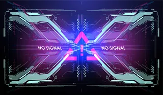 未来现代hud界面屏幕设计。