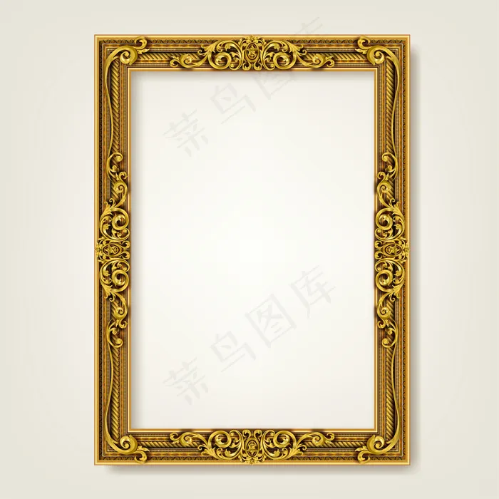 装饰性复古框架和边框eps,ai矢量模版下载