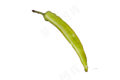 绿色营养丰富的青椒
