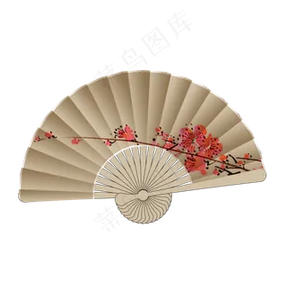 古风梅花折扇 古风梅花折扇