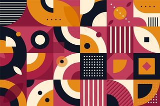 平面马赛克背景